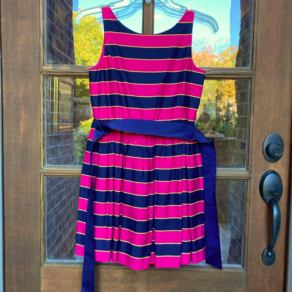 Ralph Lauren Lined Poplin Dress